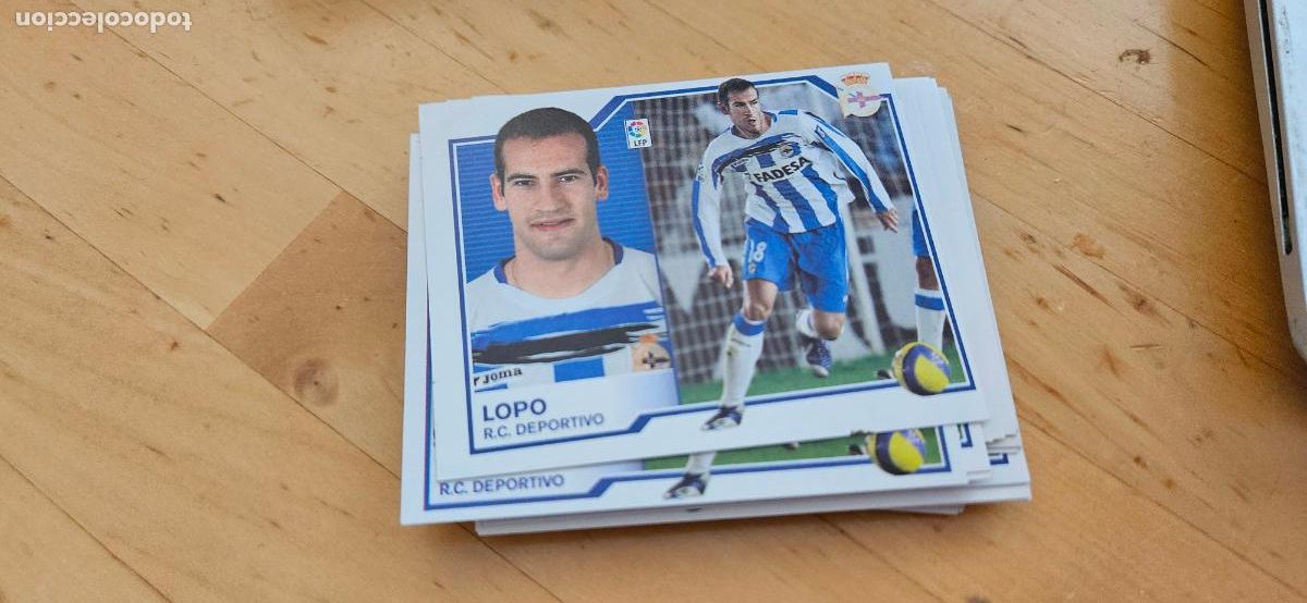 Cromos de f&uacute;tbol: Lopo - Deportivo - Liga Este 2007 2008 - 07 08 - Sin pegar - Trading Card