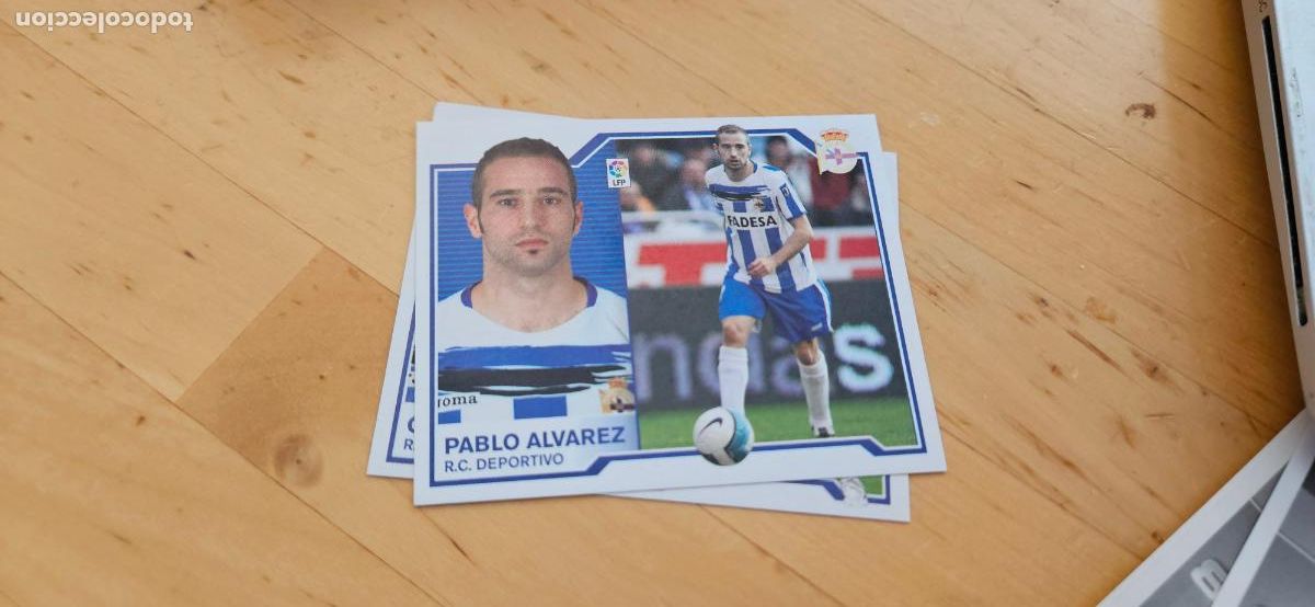 Cromos de f&uacute;tbol: pablo alvarez - Deportivo - Liga Este 2007 2008 - 07 08 - Sin pegar - Trading Card