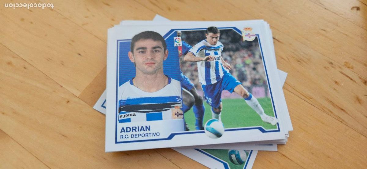 Cromos de f&uacute;tbol: adrian - Deportivo - Liga Este 2007 2008 - 07 08 - Sin pegar - Trading Card