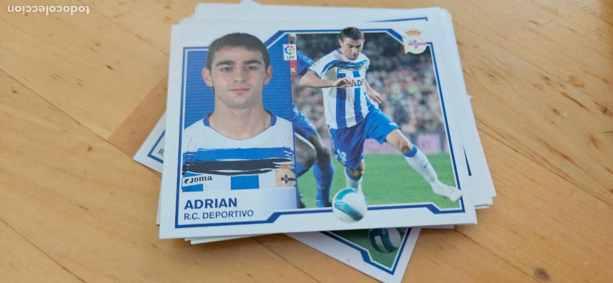 Cromos de f&uacute;tbol: adrian - Deportivo - Liga Este 2007 2008 - 07 08 - Sin pegar - Trading Card