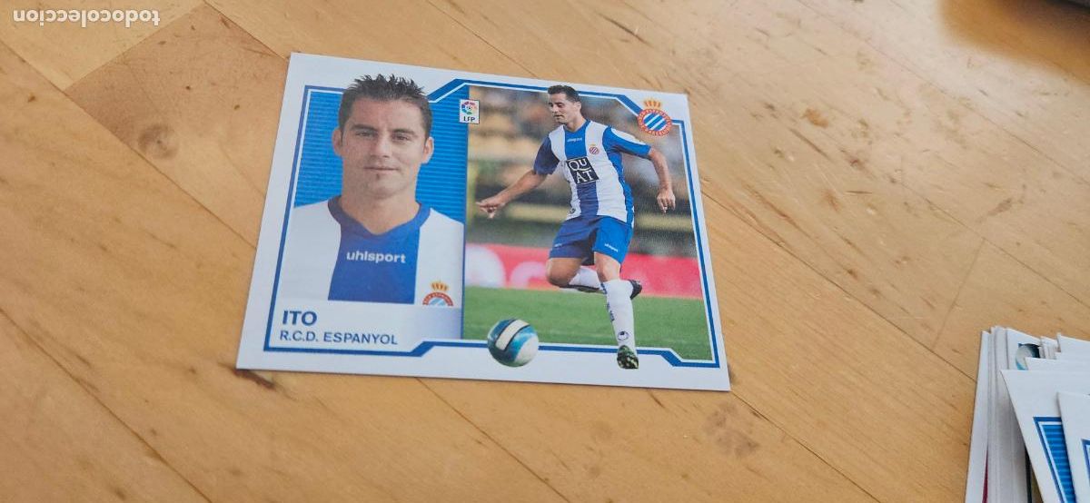 Figurine di Calcio: Ito - Espanyol - Liga Este 2007 2008 - 07 08 - Sin pegar - Trading Card