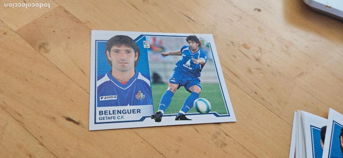 Figurine di Calcio: Belenguer - Getafe - Liga Este 2007 2008 - 07 08 - Sin pegar - Trading Card