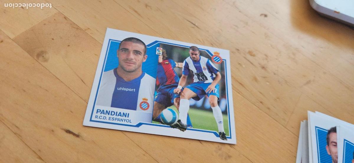 Figurine di Calcio: Tamudo - Espanyol - Liga Este 2007 2008 - 07 08 - Sin pegar - Trading Card