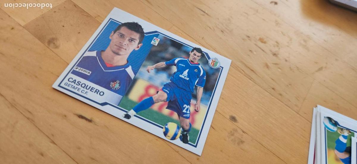 Cromos de f&uacute;tbol: Casquero - Getafe - Liga Este 2007 2008 - 07 08 - Sin pegar - Trading Card