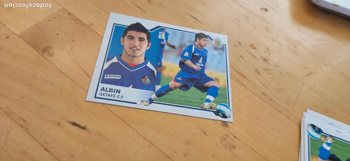 Cromos de f&uacute;tbol: Alb&iacute;n - Getafe - Liga Este 2007 2008 - 07 08 - Sin pegar - Trading Card