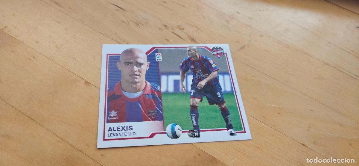 Fu&szlig;ball-Sticker: Alexis - Levante - Liga Este 2007 2008 - 07 08 - Sin pegar - Trading Card