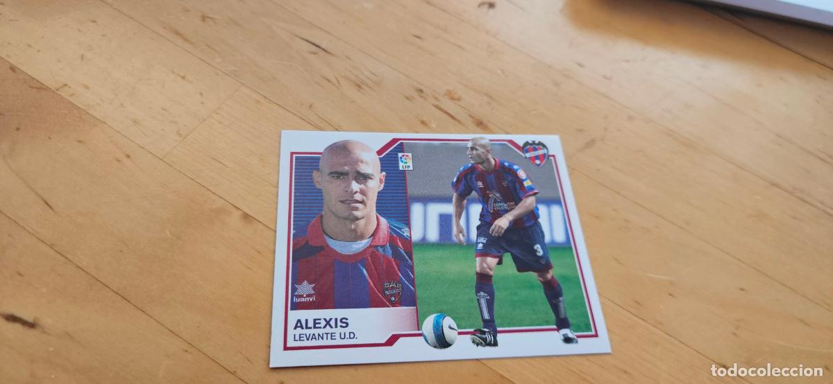 Fu&szlig;ball-Sticker: Alexis - Levante - Liga Este 2007 2008 - 07 08 - Sin pegar - Trading Card
