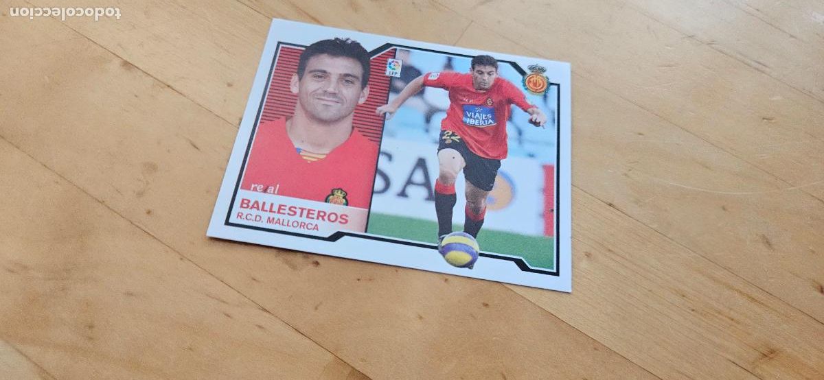 Cromos de f&uacute;tbol: ballesteros - Mallorca - Liga Este 2007 2008 - 07 08 - Sin pegar - Trading Card