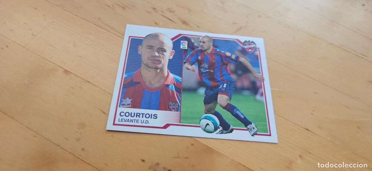 Cromos de f&uacute;tbol: Courtois - Levante - Liga Este 2007 2008 - 07 08 - Sin pegar - Trading Card