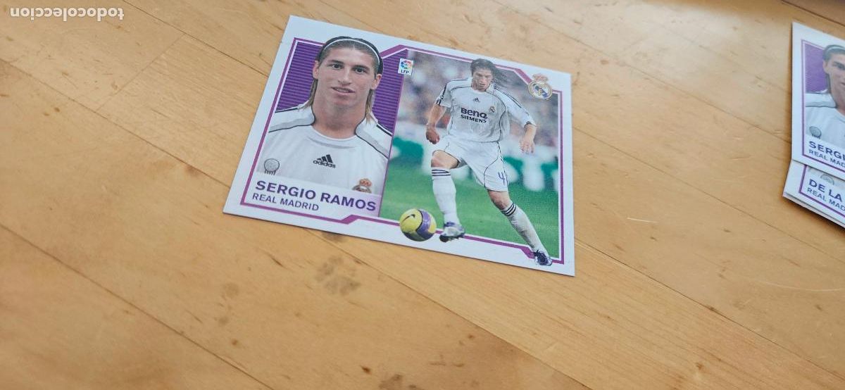 Cromos de f&uacute;tbol: Sergio Ramos - Real Madrid - Liga Este 2007 2008 - 07 08 - Sin pegar - Trading Card