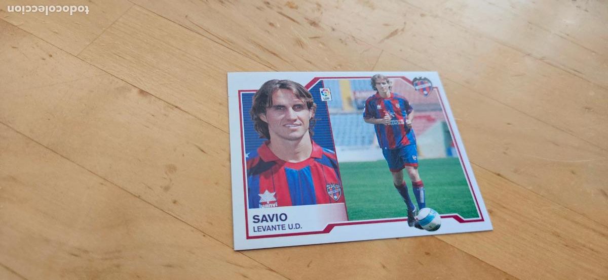 Cromos de f&uacute;tbol: Savio - Levante - Liga Este 2007 2008 - 07 08 - Sin pegar - Trading Card