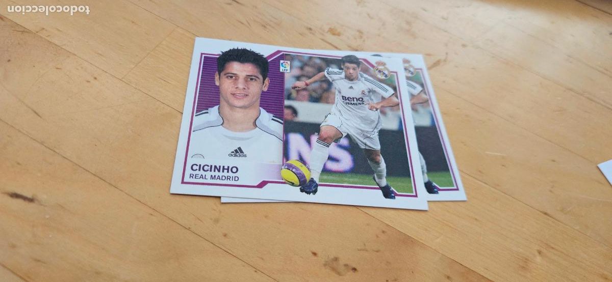 Cromos de Futebol: cicinho - Real Madrid - Liga Este 2007 2008 - 07 08 - Sin pegar - Trading Card