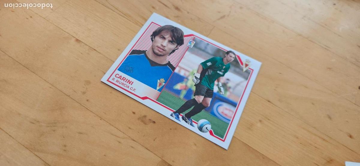 Cromos de Futebol: Carini - Murcia - Liga Este 2007 2008 - 07 08 - Sin pegar - Trading Card