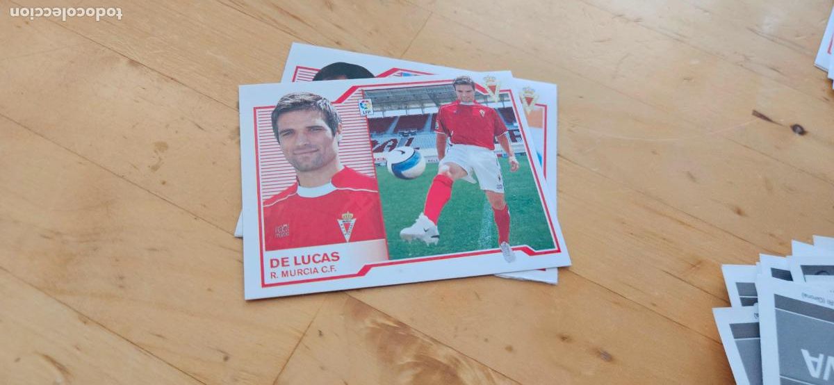 Cromos de Futebol: De Lucas - Murcia - Liga Este 2007 2008 - 07 08 - Sin pegar - Trading Card