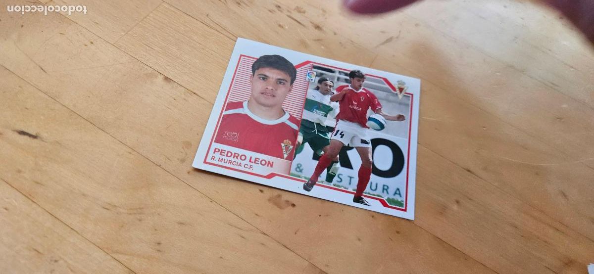 Cromos de Futebol: pedro leon - Murcia - Liga Este 2007 2008 - 07 08 - Sin pegar - Trading Card