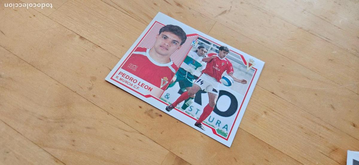 Cromos de f&uacute;tbol: pedro leon - Murcia - Liga Este 2007 2008 - 07 08 - Sin pegar - Trading Card