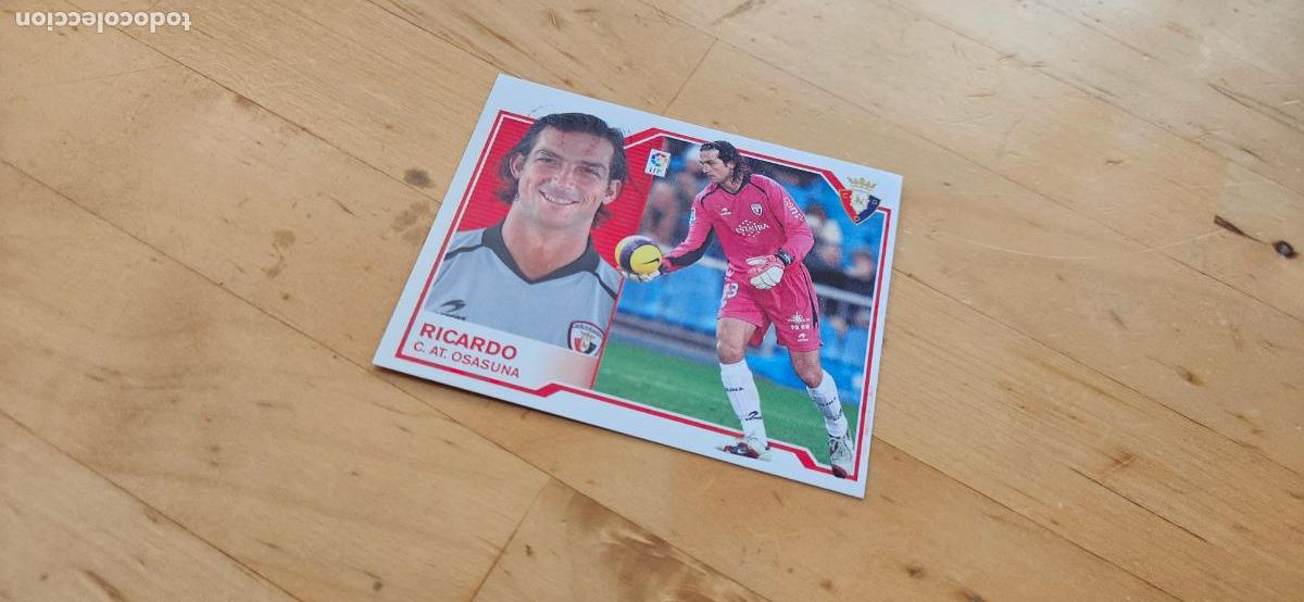 Cromos de f&uacute;tbol: Ricardo - Osasuna - Liga Este 2007 2008 - 07 08 - Sin pegar - Trading Card