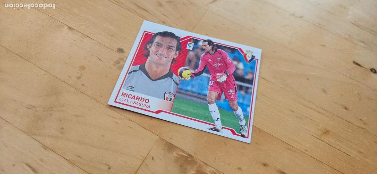 Cromos de f&uacute;tbol: Ricardo - Osasuna - Liga Este 2007 2008 - 07 08 - Sin pegar - Trading Card