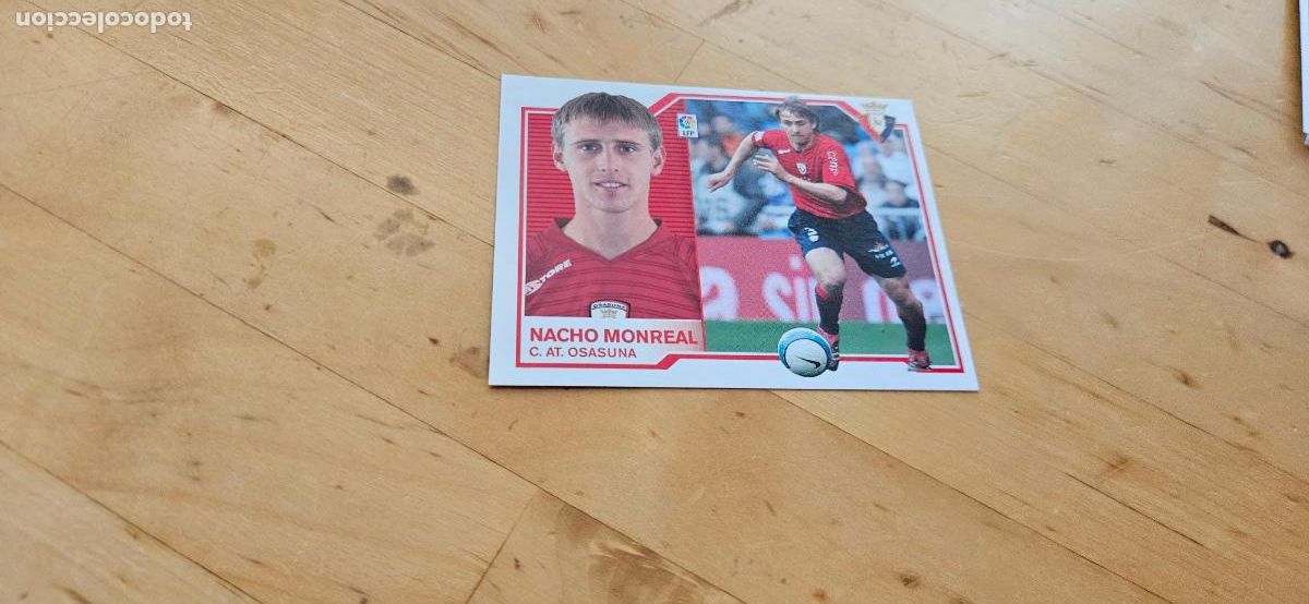 Cromos de f&uacute;tbol: monreal - Osasuna - Liga Este 2007 2008 - 07 08 - Sin pegar - Trading Card