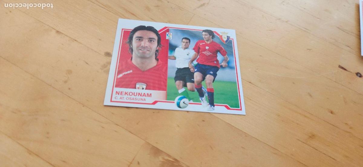 Cromos de f&uacute;tbol: neokounam - Osasuna - Liga Este 2007 2008 - 07 08 - Sin pegar - Trading Card