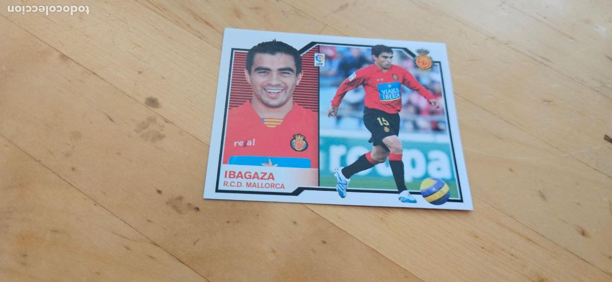 Cromos de Futebol: ibagaza - Mallorca - Liga Este 2007 2008 - 07 08 - Sin pegar - Trading Card