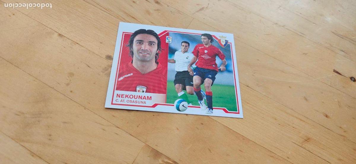Cromos de f&uacute;tbol: neokounam - Osasuna - Liga Este 2007 2008 - 07 08 - Sin pegar - Trading Card