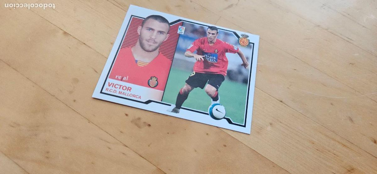 Cromos de f&uacute;tbol: victor - Mallorca - Liga Este 2007 2008 - 07 08 - Sin pegar - Trading Card