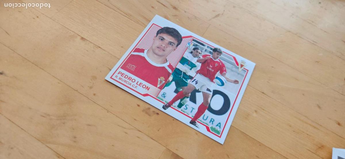 Cromos de f&uacute;tbol: pedro leon - Murcia - Liga Este 2007 2008 - 07 08 - Sin pegar - Trading Card