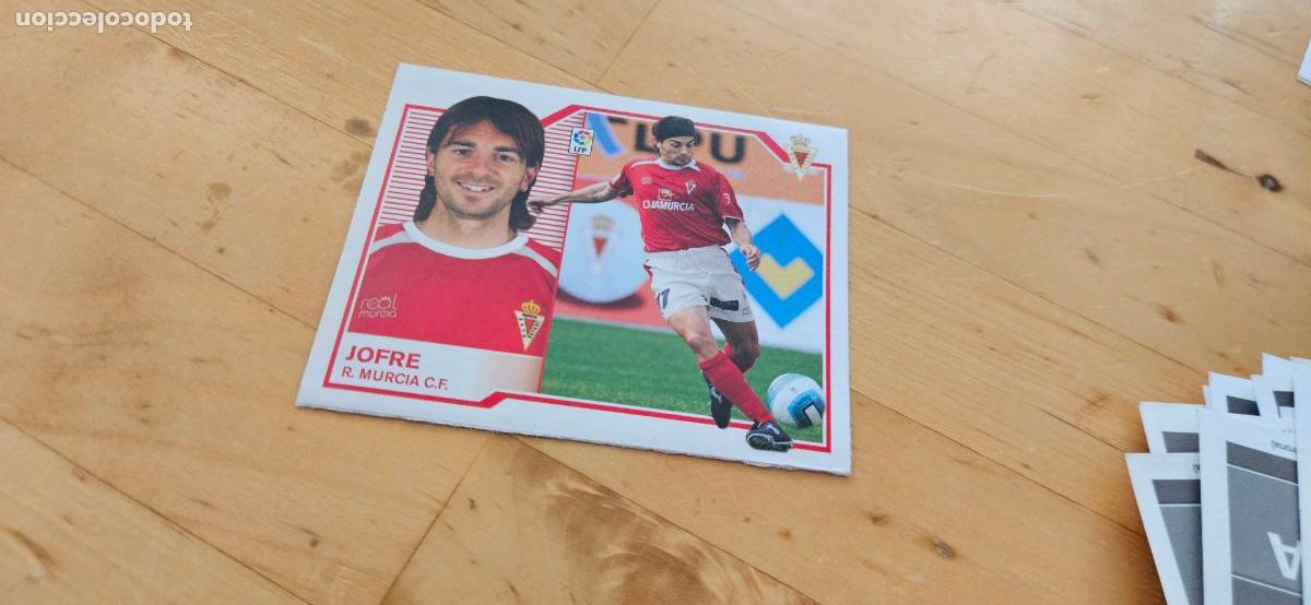 Cromos de f&uacute;tbol: jofre - Murcia - Liga Este 2007 2008 - 07 08 - Sin pegar - Trading Card