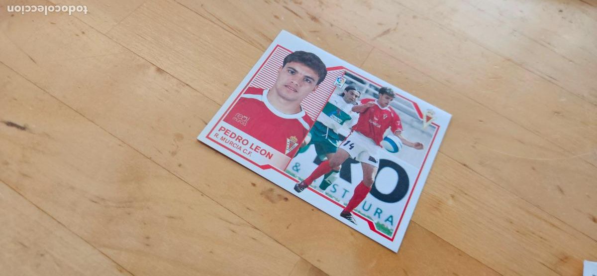 Cromos de f&uacute;tbol: pedro leon - Murcia - Liga Este 2007 2008 - 07 08 - Sin pegar - Trading Card