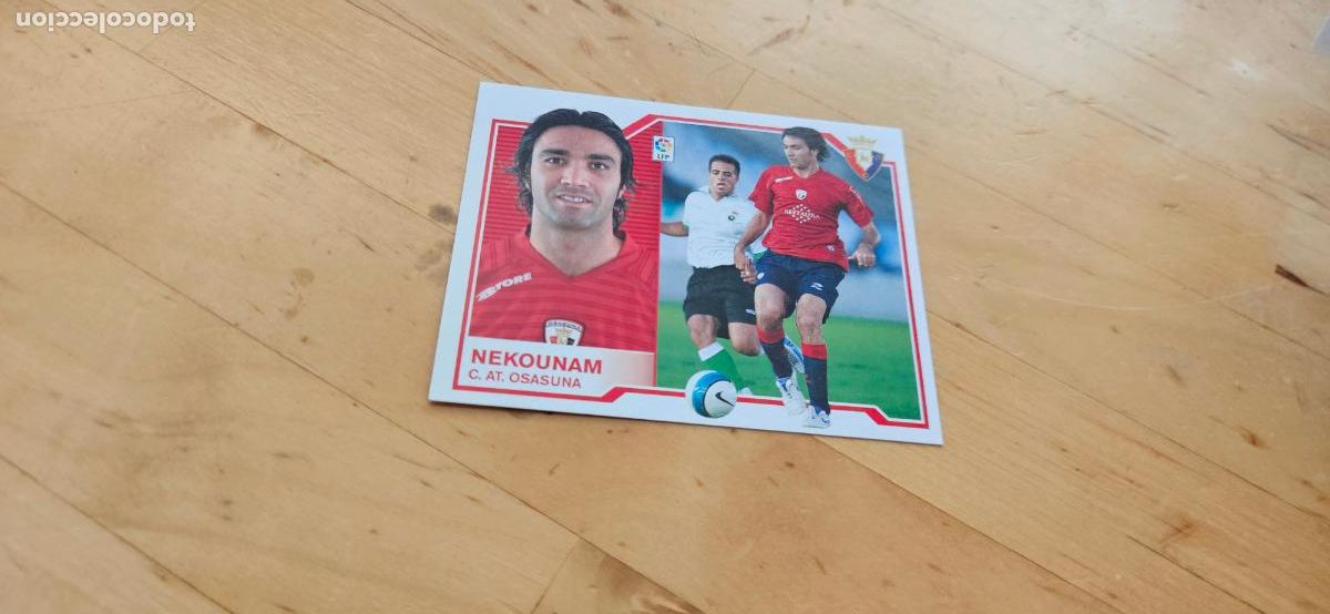 Cromos de f&uacute;tbol: neokounam - Osasuna - Liga Este 2007 2008 - 07 08 - Sin pegar - Trading Card