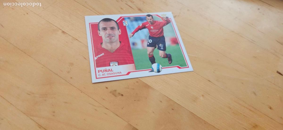 Cromos de f&uacute;tbol: pu&ntilde;al - Osasuna - Liga Este 2007 2008 - 07 08 - Sin pegar - Trading Card