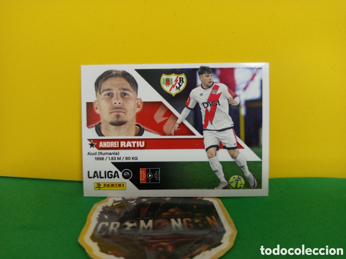 Cromos de f&uacute;tbol: ❇️ CROMO ⚽ RATIU RAYO VALLECANO LIGA 26 27 2026 2027 EDICIONES ESTE PANINI SIN PEGAR❇️