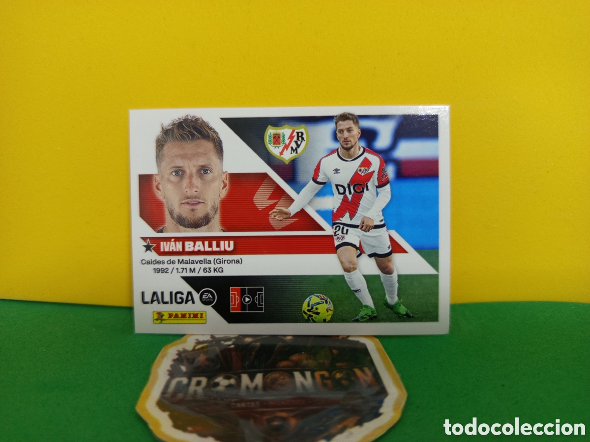 Cromos de f&uacute;tbol: ❇️ CROMO ⚽ BALLIU RAYO VALLECANO LIGA 26 27 2026 2027 EDICIONES ESTE PANINI SIN PEGAR❇️