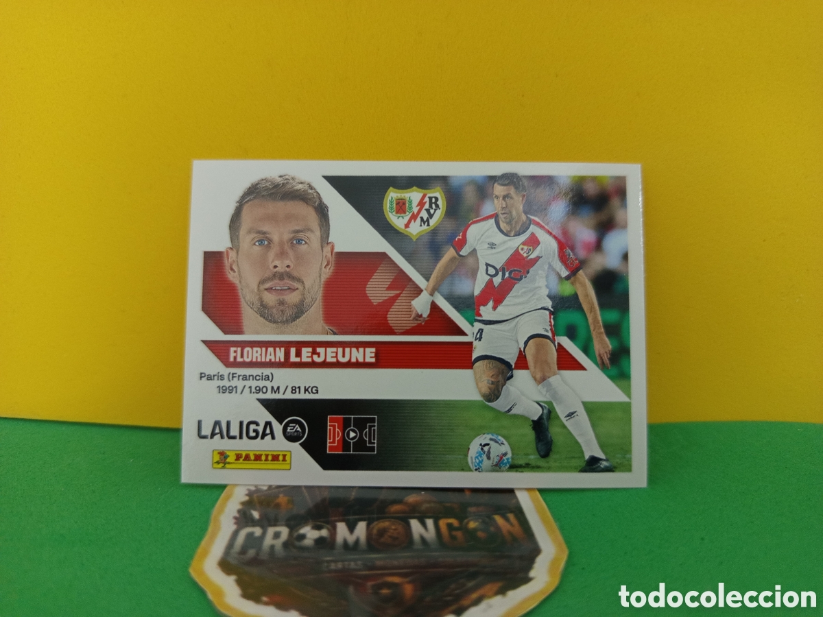 Cromos de f&uacute;tbol: ❇️ CROMO ⚽ LEJEUNE RAYO VALLECANO LIGA 26 27 2026 2027 EDICIONES ESTE PANINI SIN PEGAR❇️