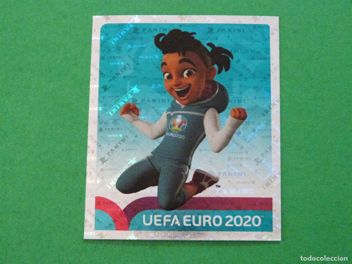 Cromos de f&uacute;tbol: CROMO FUTBOL MASCOTA UEFA SIN PEGAR N&ordm; 4 TOURNAMENT EDITION EURO EUROCOPA 2020 PANINI