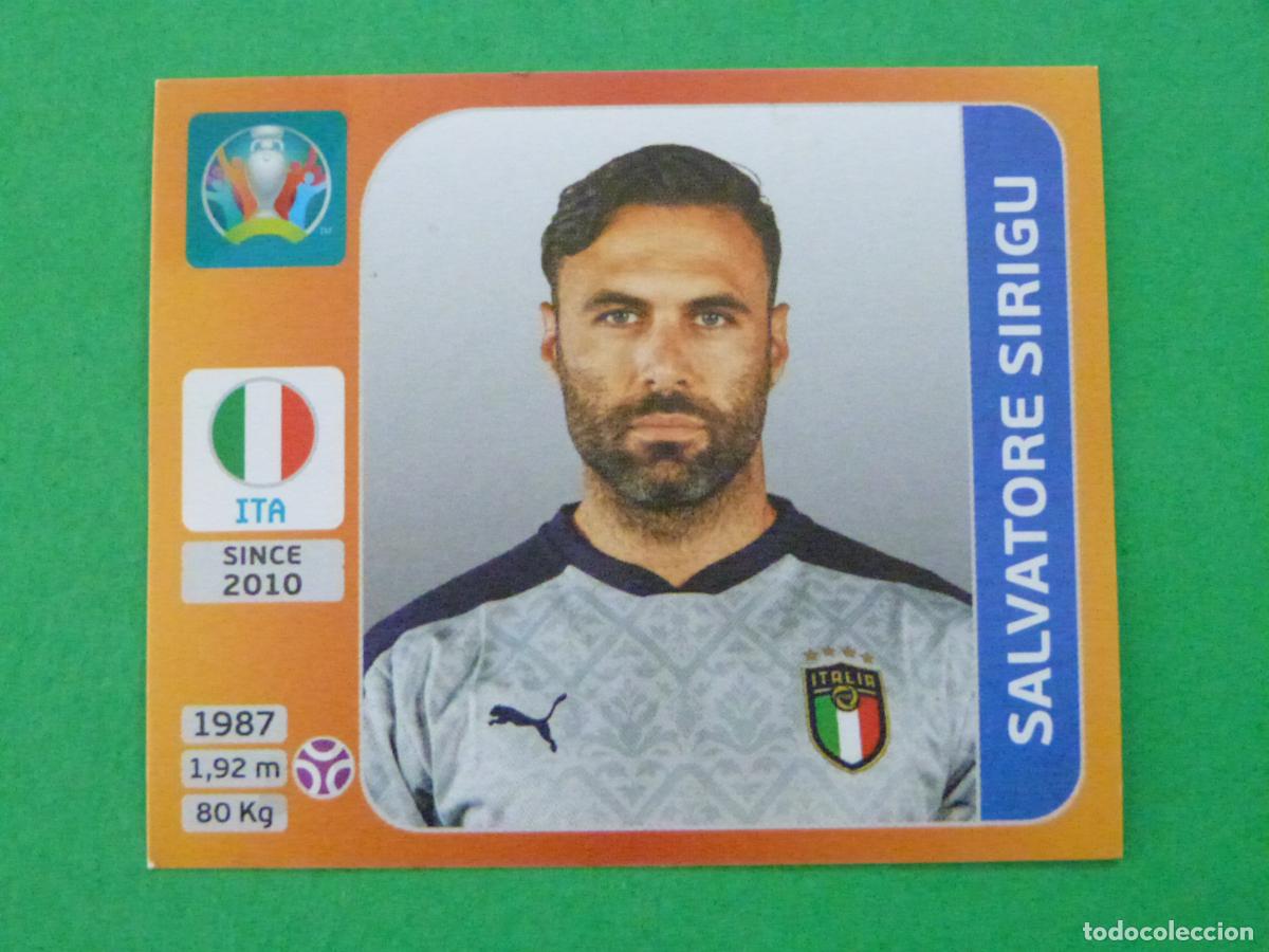Cromos de f&uacute;tbol: CROMO FUTBOL SALVATORE SIRIGU ITALIA SIN PEGAR N&ordm; 13 TOURNAMENT EDITION EURO EUROCOPA 2020 PANINI