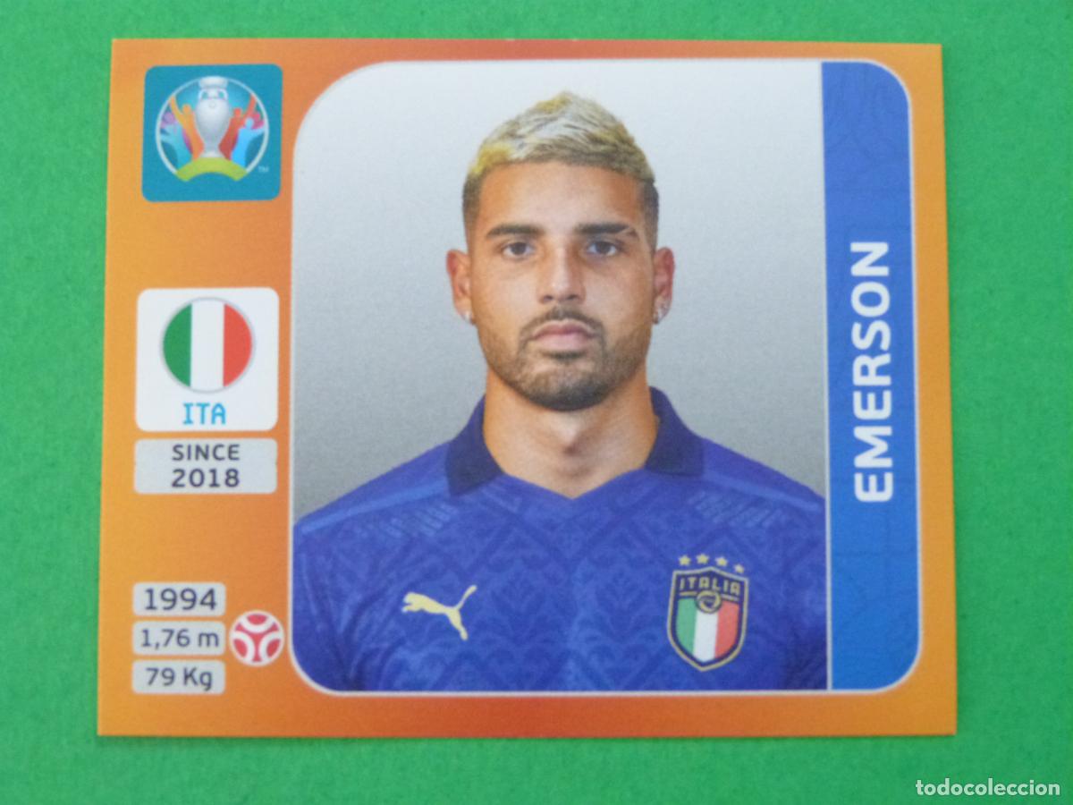Cromos de f&uacute;tbol: CROMO FUTBOL EMERSON ITALIA SIN PEGAR N&ordm; 18 TOURNAMENT EDITION EURO EUROCOPA 2020 PANINI