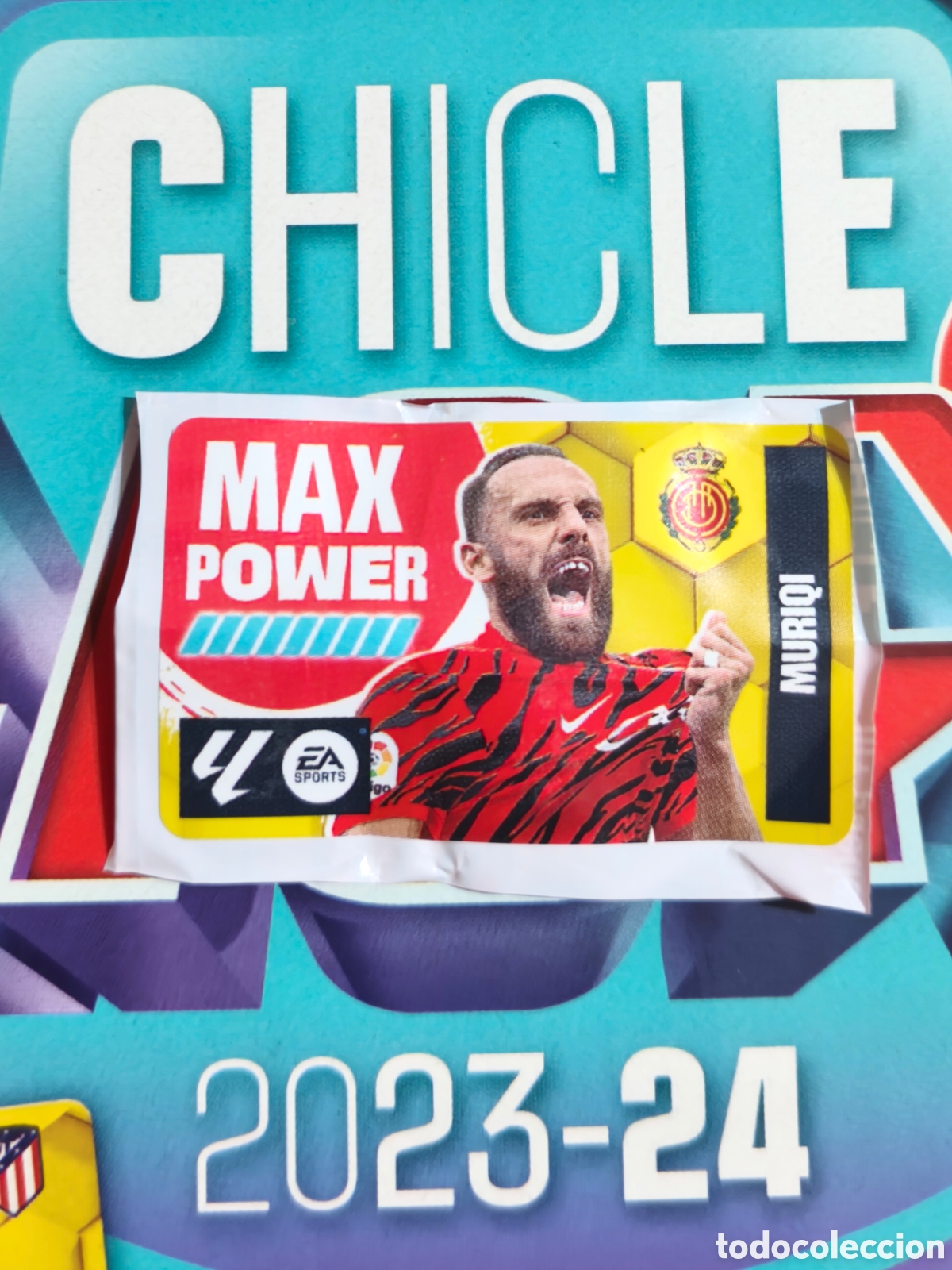 Figurine di Calcio: Muriqi MAX POWER Chicle liga este 23/24 Mallorca