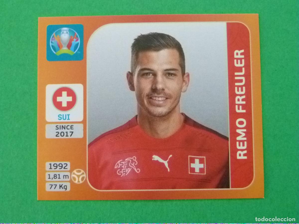 Fu&szlig;ball-Sticker: CROMO FUTBOL REMO FREULER SUIZA SIN PEGAR N&ordm; 54 TOURNAMENT EDITION EURO EUROCOPA 2020 PANINI