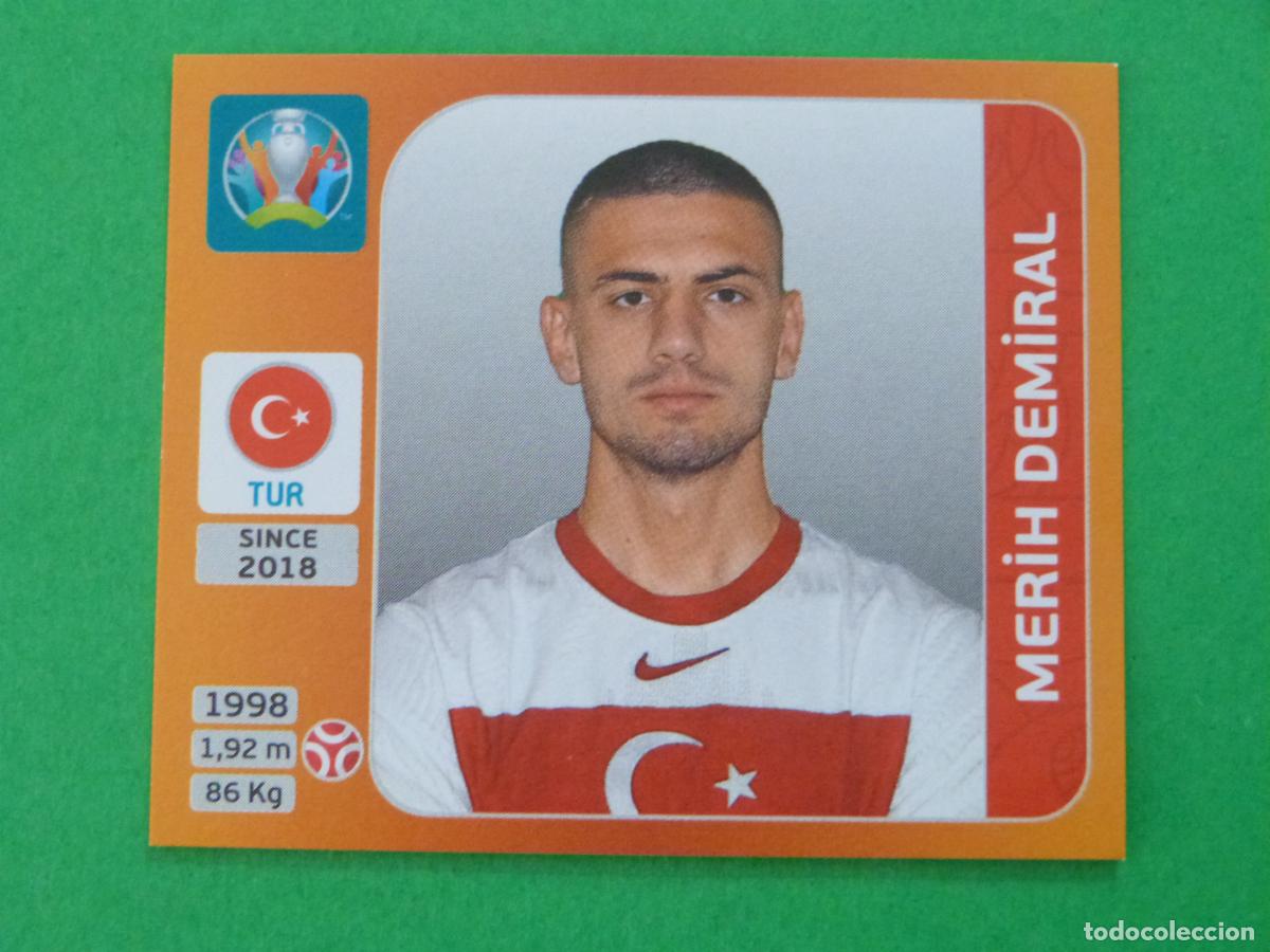 Fu&szlig;ball-Sticker: CROMO FUTBOL MERIH DEMIRAL TURQUIA SIN PEGAR N&ordm; 70 TOURNAMENT EDITION EURO EUROCOPA 2020 PANINI