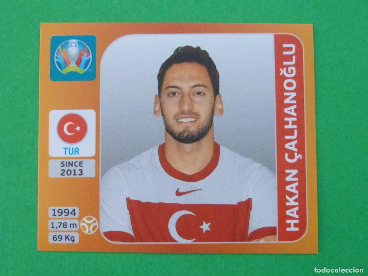 Cromos de f&uacute;tbol: CROMO FUTBOL HAKAN &Ccedil;ALHANOGLU TURQUIA SIN PEGAR N&ordm; 75 TOURNAMENT EDITION EURO EUROCOPA 2020 PANINI
