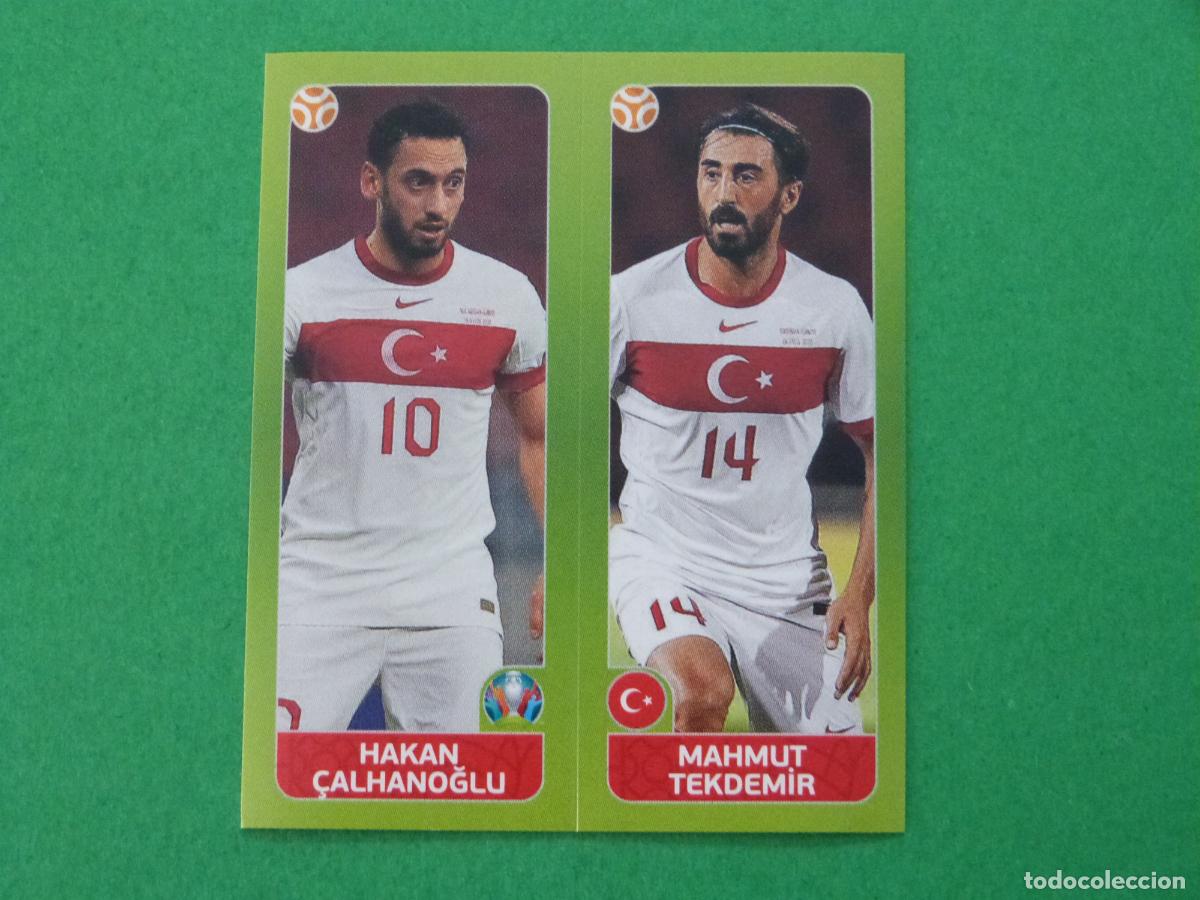 Cromos de f&uacute;tbol: CROMO FUTBOL &Ccedil;ALHANOGLU-TEKDEMIR TURQUIA SIN PEGAR N 89 TOURNAMENT EDITION EURO EUROCOPA 2020 PANINI