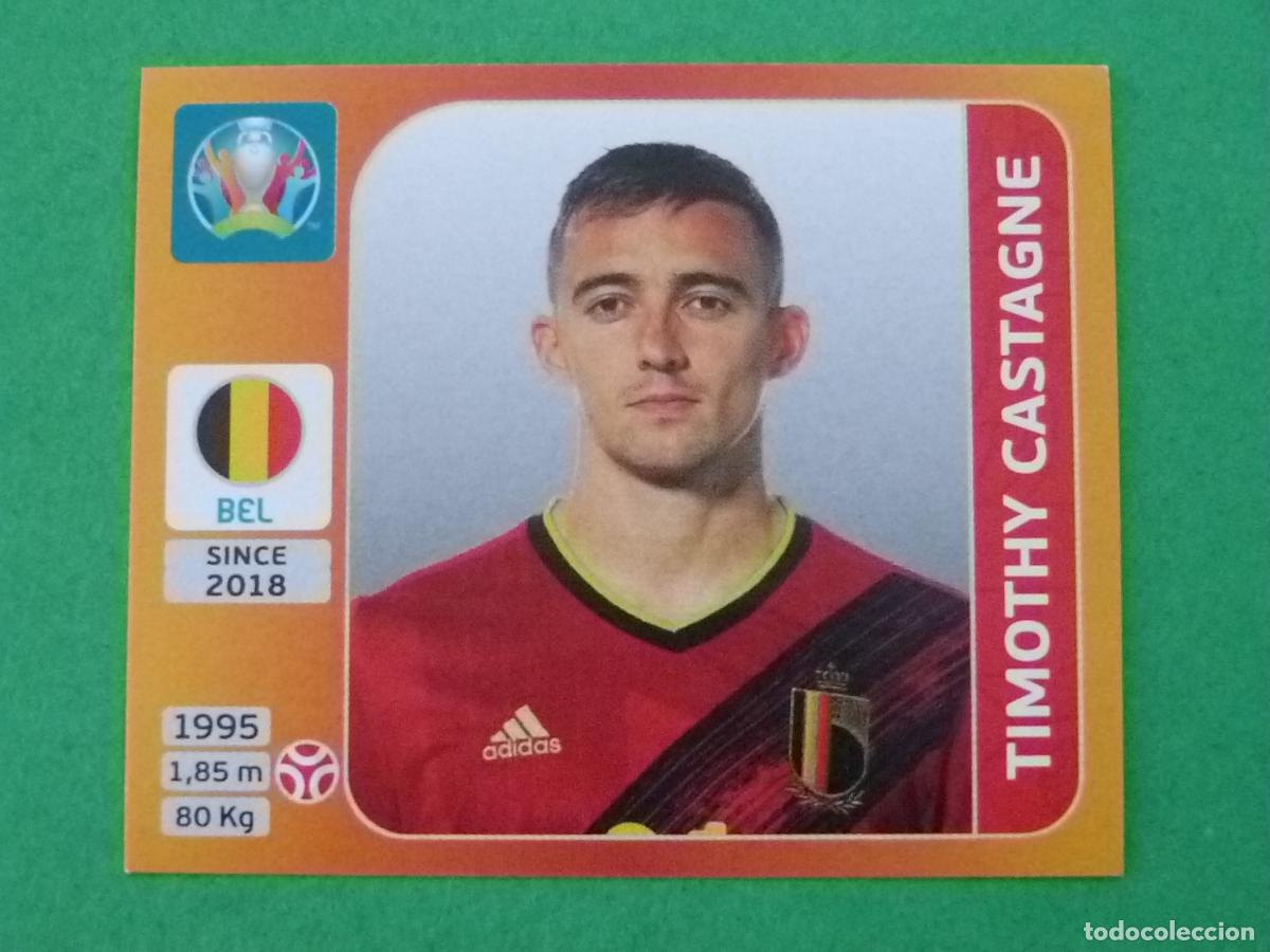 Fu&szlig;ball-Sticker: CROMO FUTBOL CASTAGNE BELGICA SIN PEGAR N&ordm; 128 TOURNAMENT EDITION EURO EUROCOPA 2020 PANINI