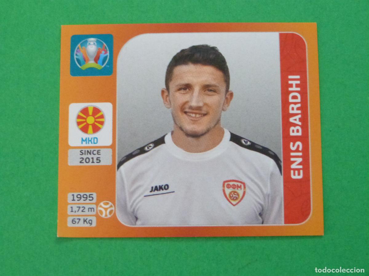 Fu&szlig;ball-Sticker: CROMO FUTBOL BARDHI MACEDONIA DEL NORTE SIN PEGAR N 300 TOURNAMENT EDITION EURO EUROCOPA 2020 PANINI
