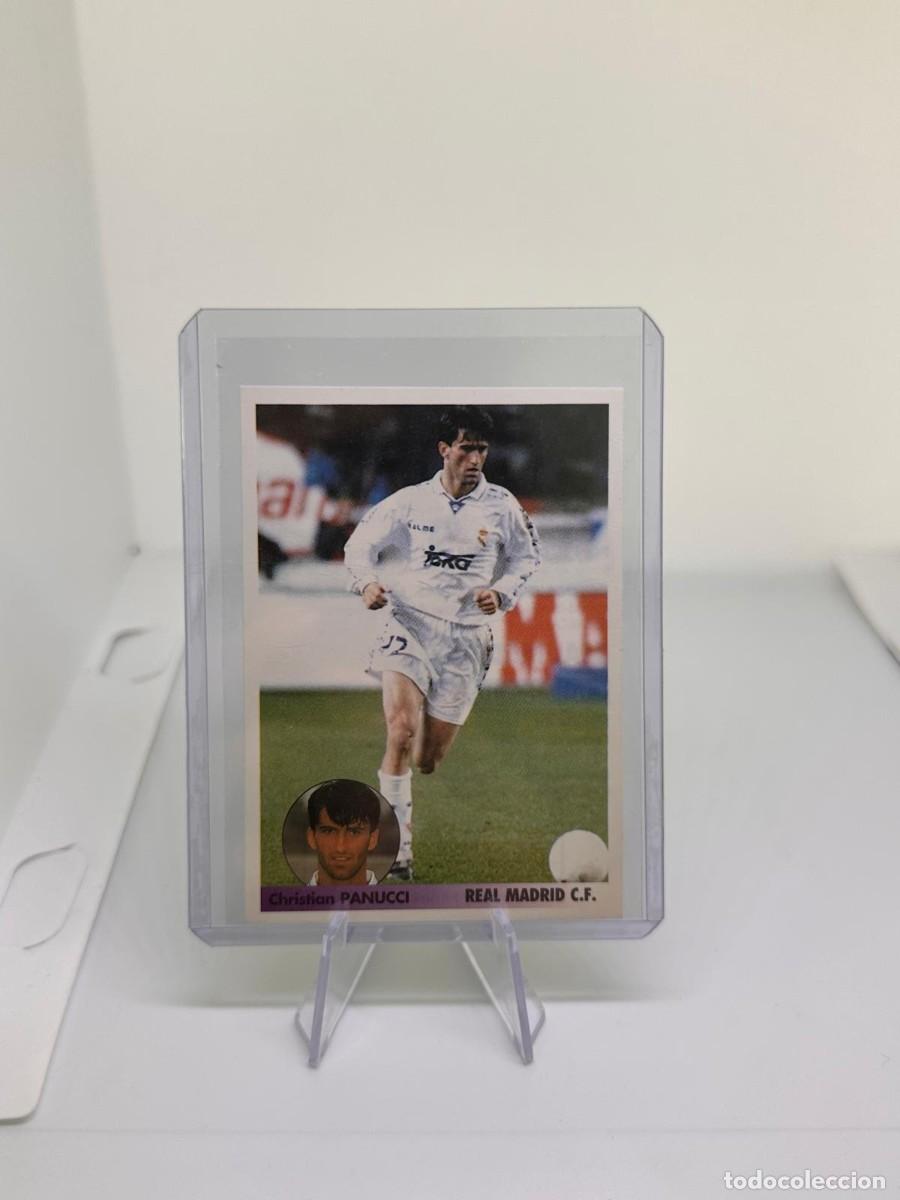 Cromos de f&uacute;tbol: Panucci 224a Real Madrid Muy dificil Los Mejores Equipos de Europa 96 97 1996 1997 sin pegar