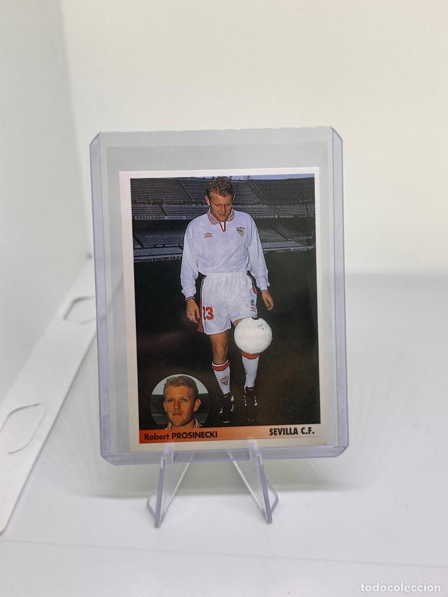 Cromos de f&uacute;tbol: Prosinecki 259a Sevilla Dificil Los Mejores Equipos de Europa 96 97 1996 1997 sin pegar