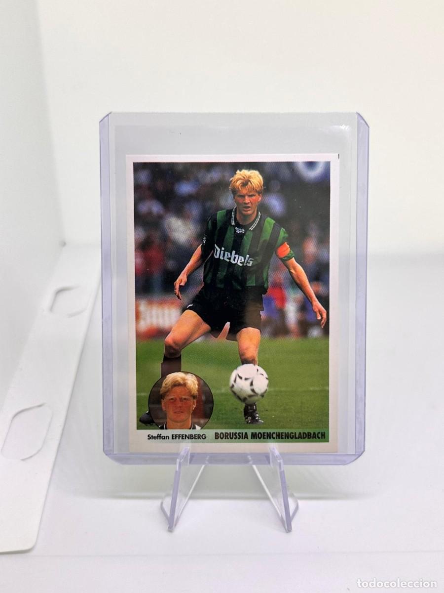Cromos de Futebol: Effenberg 290 Moenchengladbach Dificil Los Mejores Equipos de Europa 96 97 1996 1997 sin pegar