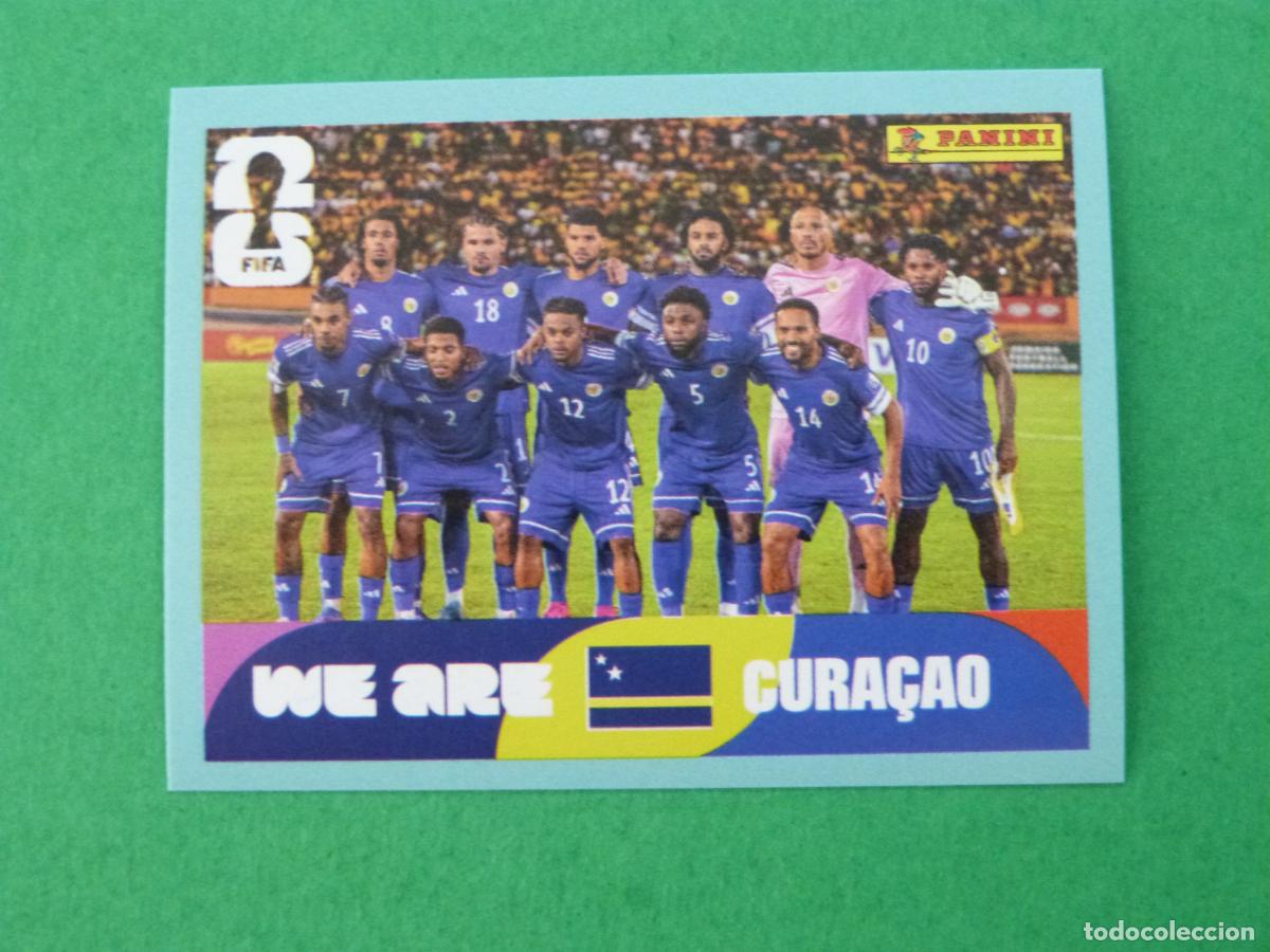 Cromos de Futebol: CROMO FUTBOL SELECCION CURA&Ccedil;AO SIN PEGAR N&ordm; 13 CUW 13 MUNDIAL 2026 PANINI