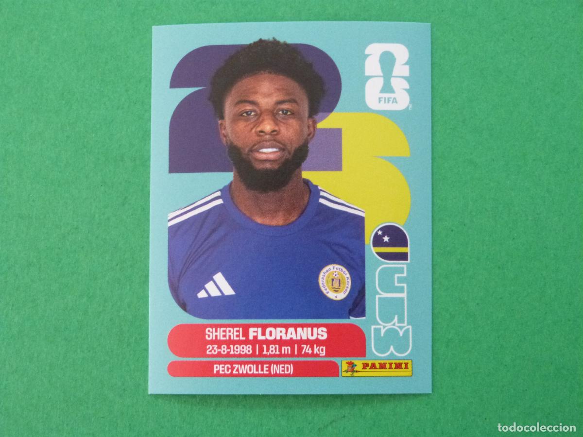 Cromos de Futebol: CROMO FUTBOL FLORANUS CURA&Ccedil;AO SIN PEGAR N&ordm; 4 CUW 4 MUNDIAL 2026 PANINI